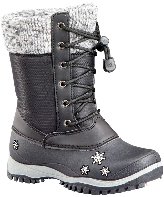 Baffin Girls' Preschool Avery Winter Boots - Black