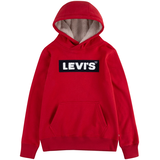 Levi's Boys' Sherpa Lined Pullover Hoodie Sweatshirt Front_Flat