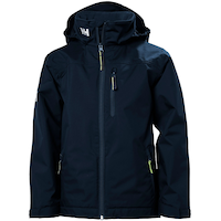 Helly Hansen Boys' Junior Crew Midlayer Jacket Front_Flat