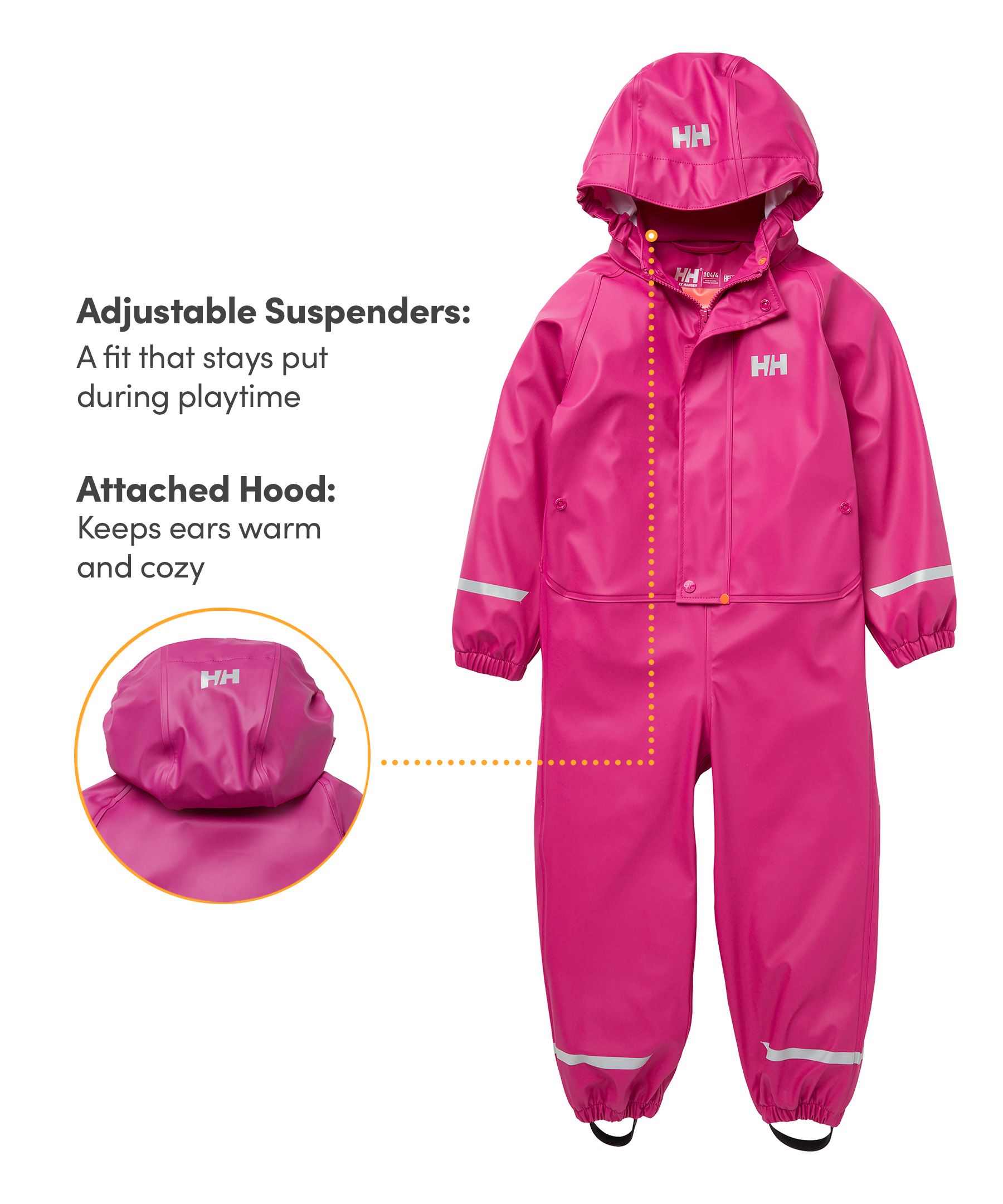 Helly Hansen Toddlers' Unisex Bergen 2.0 Waterproof Rain Set