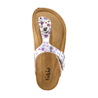 Tongs en liège pour petites filles, Vernon, FarWest Front_Flat