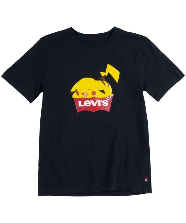 T-shirt graphique unisexe à manches courtes pour enfants, Pokémon X Levi's