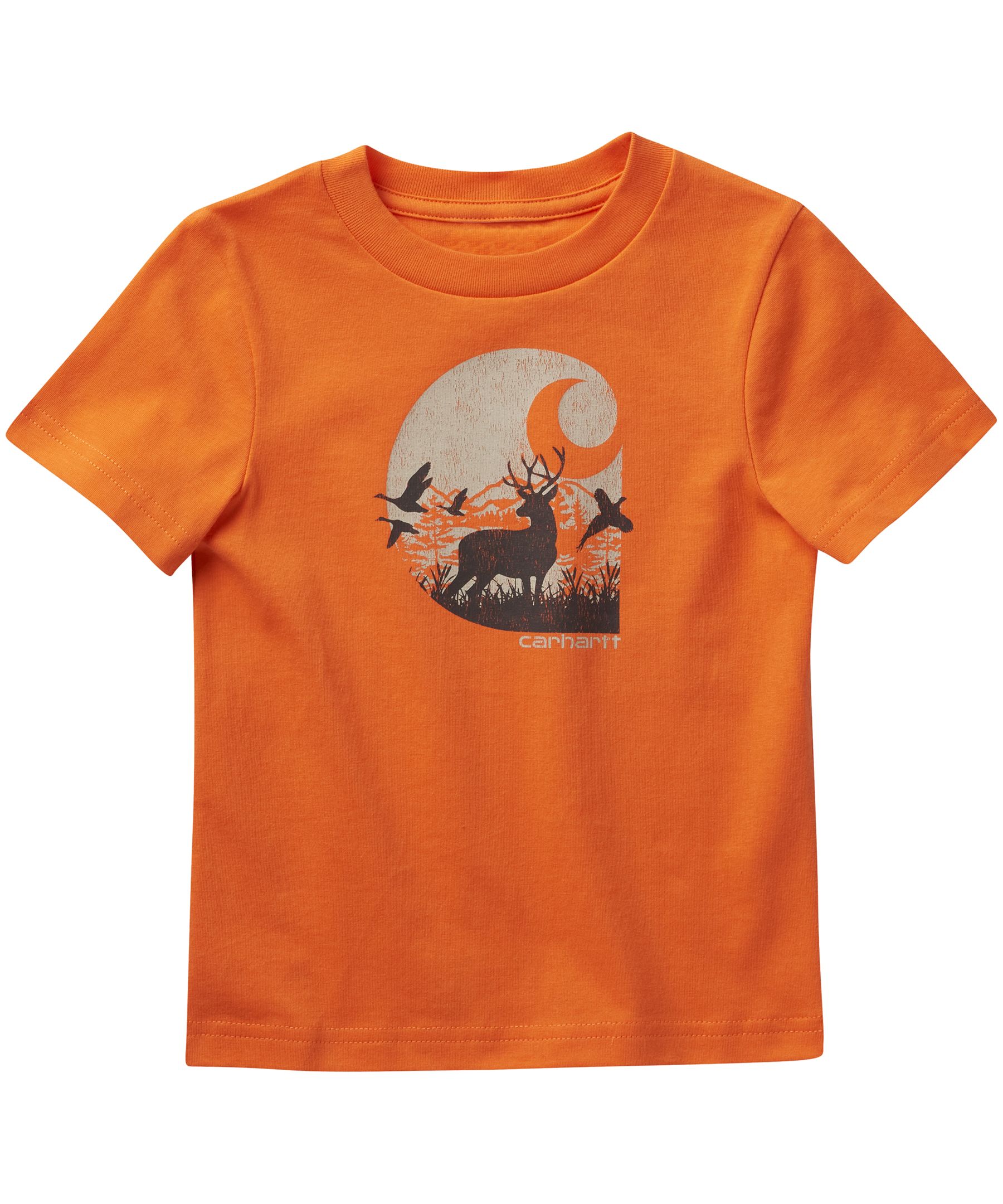 Carhartt T-shirt graphique à manches courtes robuste et durable pour petits garçons de 2 à 4&nbsp;ans