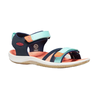 Keen Canada Kids' Unisex Verano Quick Dry Sandals Black Tie Dye Front_Three_Fourths_Angled_Right