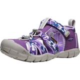 KEEN Kids' Pre-School Seacamp II Closed Toe Sandals/Shoes, Girls', Heel Strap Front_Three_Fourths_Angled_Left