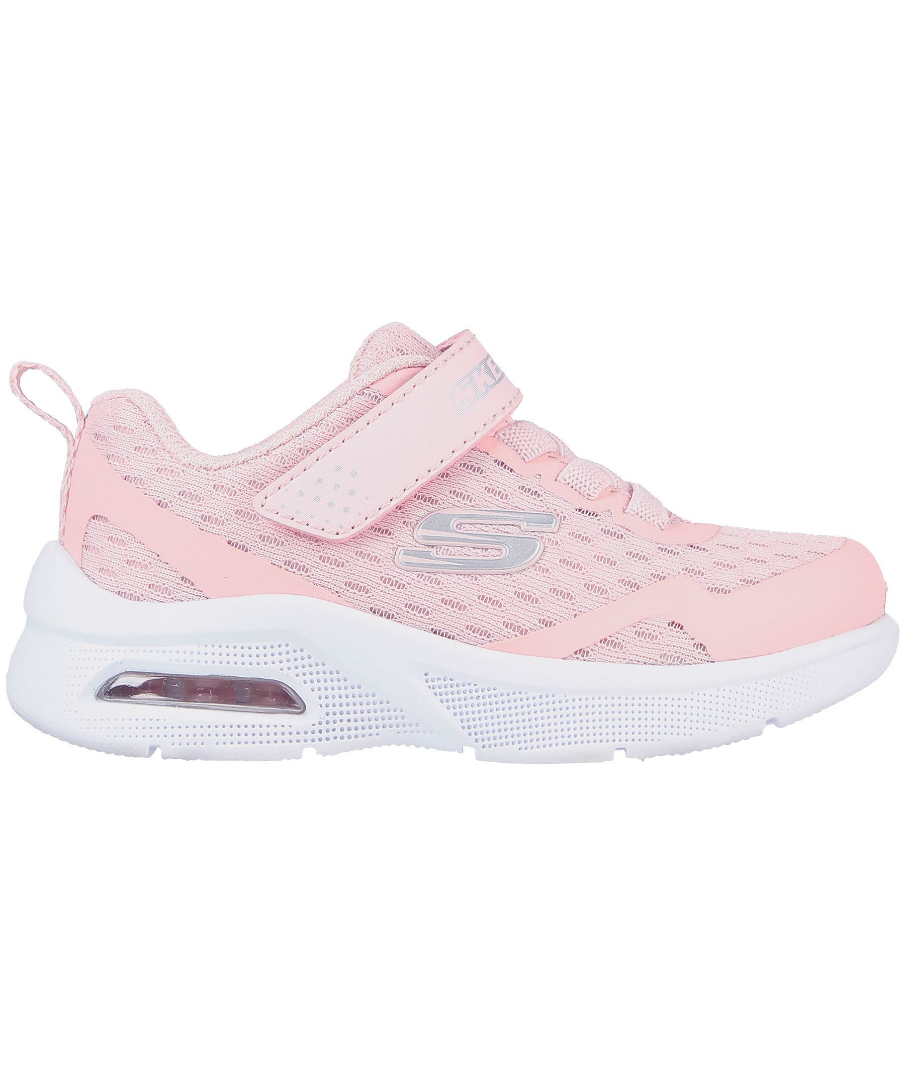 Skechers Chaussures de sport avec coussin d'air pour fillettes, Microspec Max, rose pâle