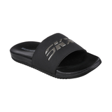 Skechers Boys' Toddler Lightweight Gambix III Slide Sandals Front_Three_Fourths_Angled_Right