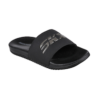 Skechers Boys' Toddler Lightweight Gambix III Slide Sandals Front_Three_Fourths_Angled_Right