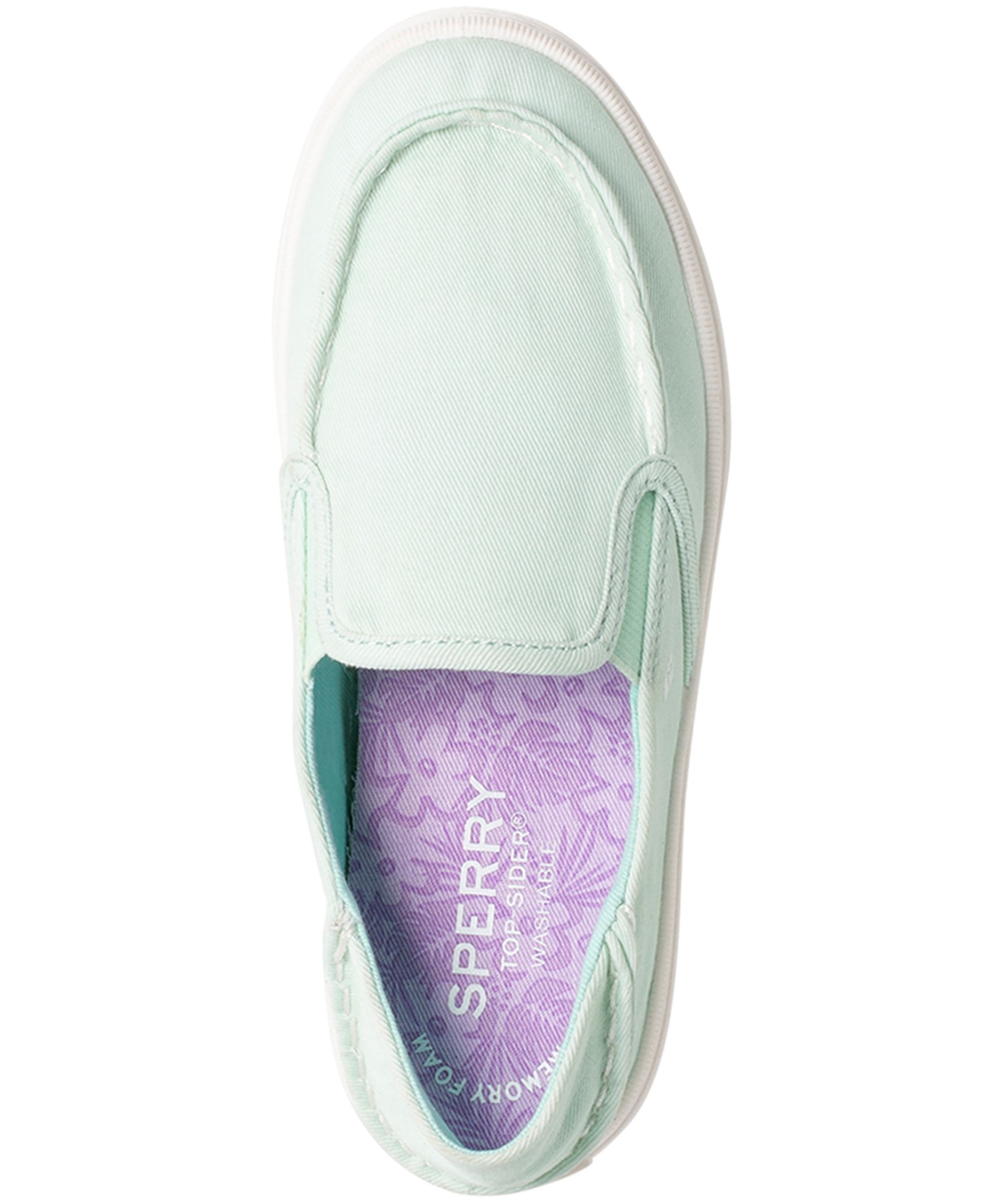 Chaussures à enfiler en toile lavable pour jeunes garçons, Sperry Saltie