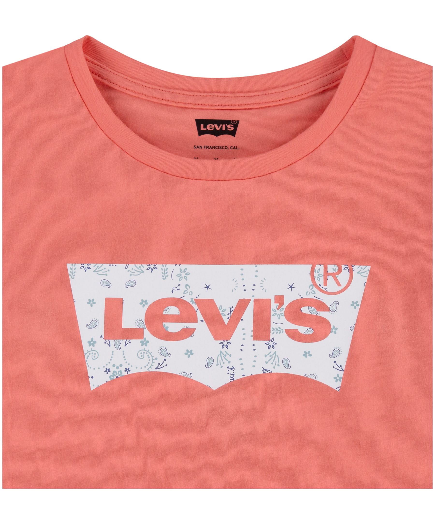 Levi's Girls' 7-16 Years Batwing Short Sleeve T Shirt