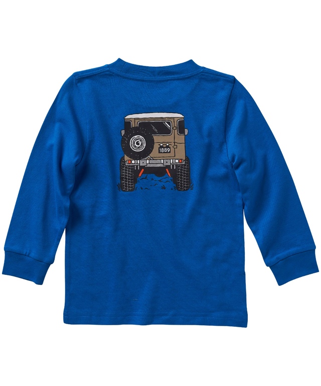 Carhartt Boys' Vehicle Graphic Long Sleeve T Shirt Marks