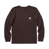 Carhartt Boys' 2-4 Years Moose Head Long Sleeve Graphic T Shirt Front_Flat