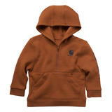 Chandail en molleton à manches longues avec demi-glissière pour bébés, Carhartt