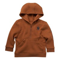 Chandail en molleton à manches longues avec demi-glissière pour bébés, Carhartt