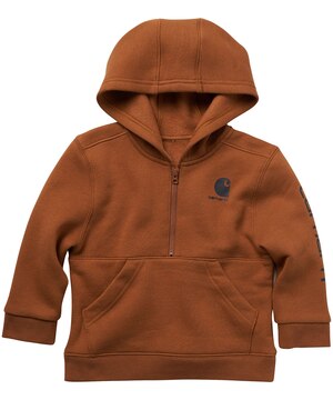 Carhartt Toddler Long Sleeve Half-Zip Sweatshirt