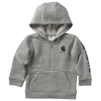 Carhartt Boys' 2-4 Years Half Zip Graphic Hoodie Sweatshirt Front_Flat