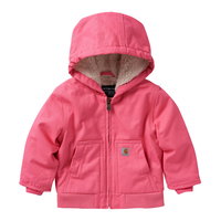 Carhartt Kids' Canvas Long Sleeve Insulated Hooded Jacket