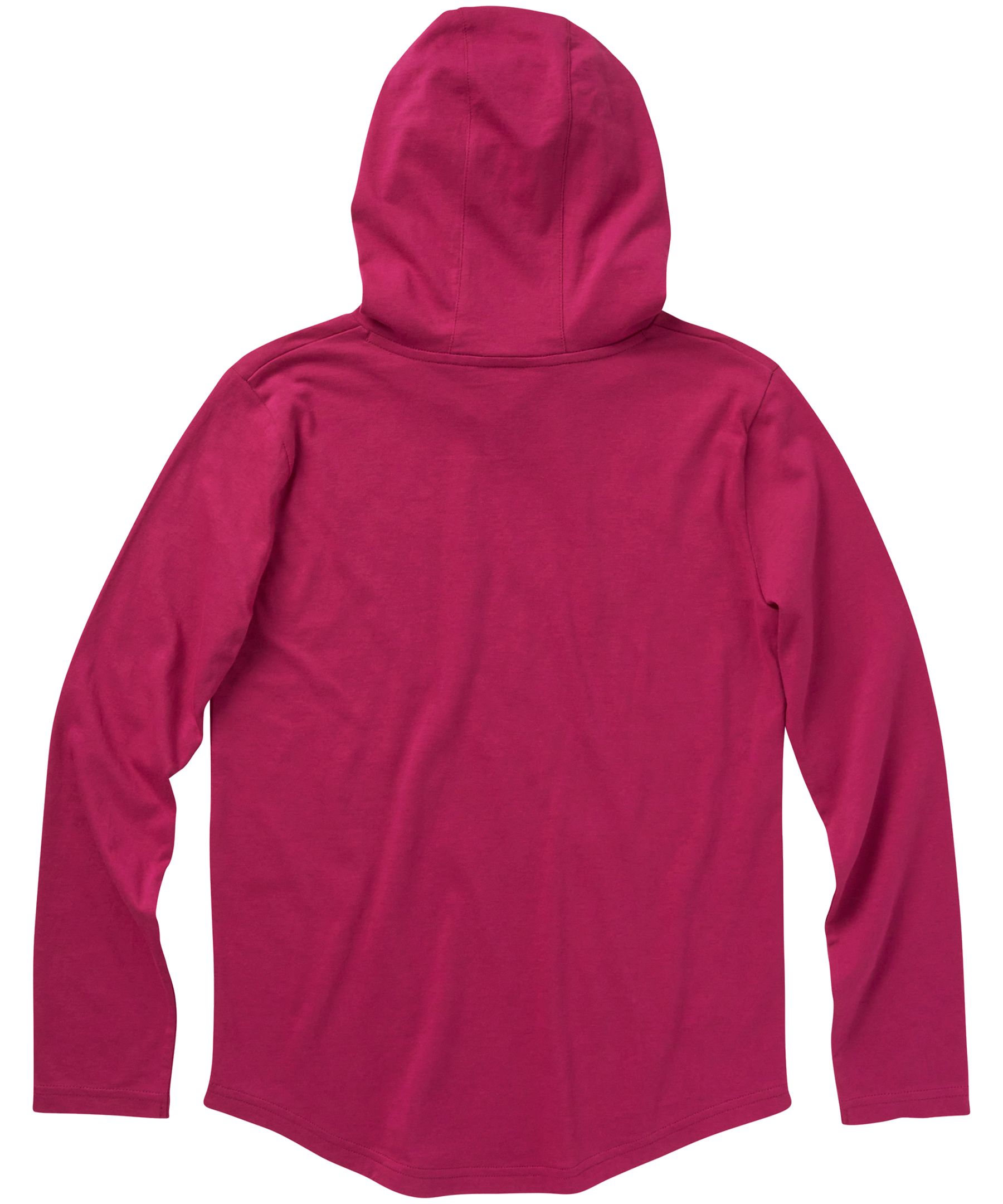 Carhartt Girls' 2-4 Years Cursive Logo Long Sleeve Hooded T Shirt
