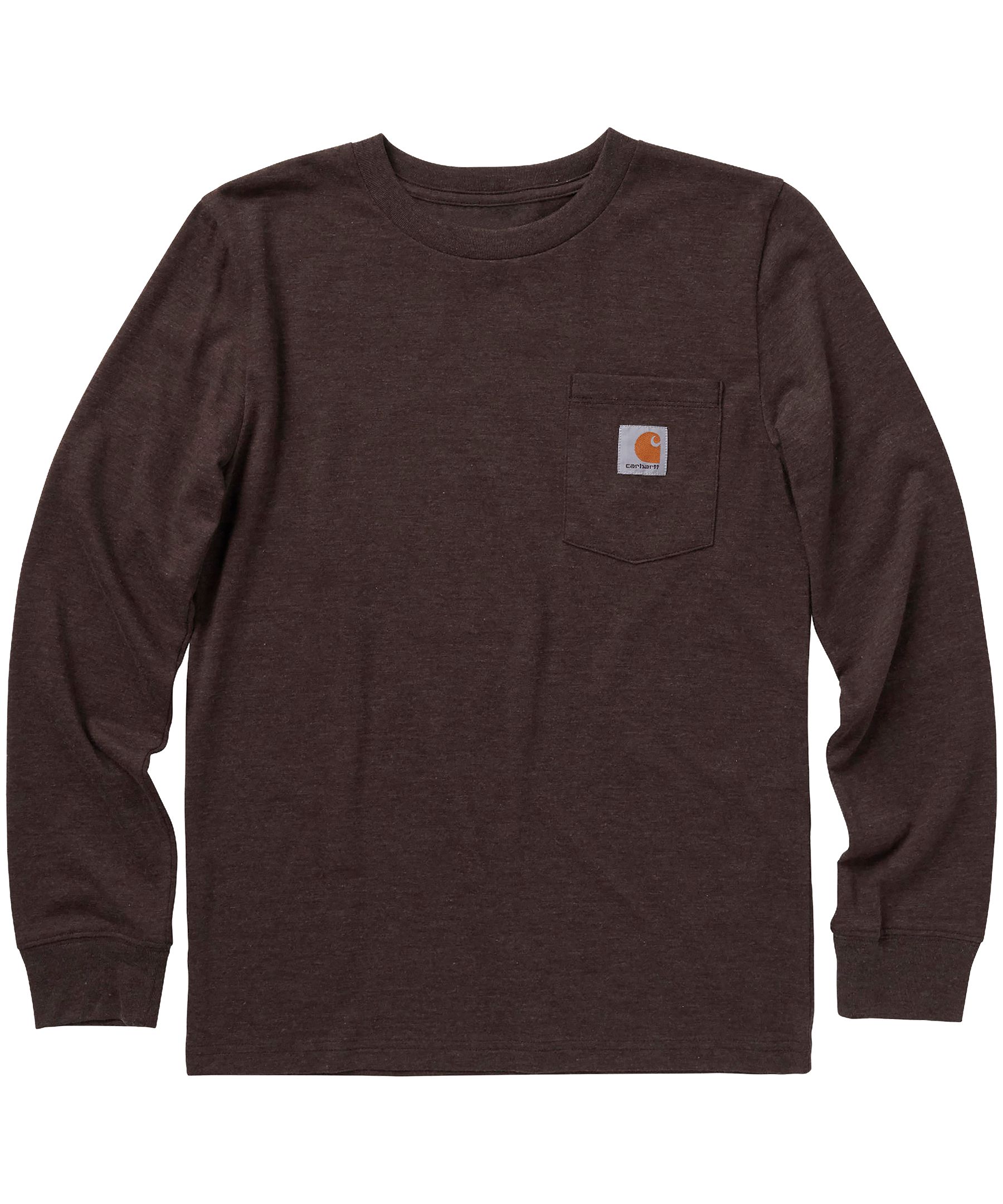 Carhartt Boys' 7-16 Years Moose Head Crewneck Long Sleeve Graphic T Shirt