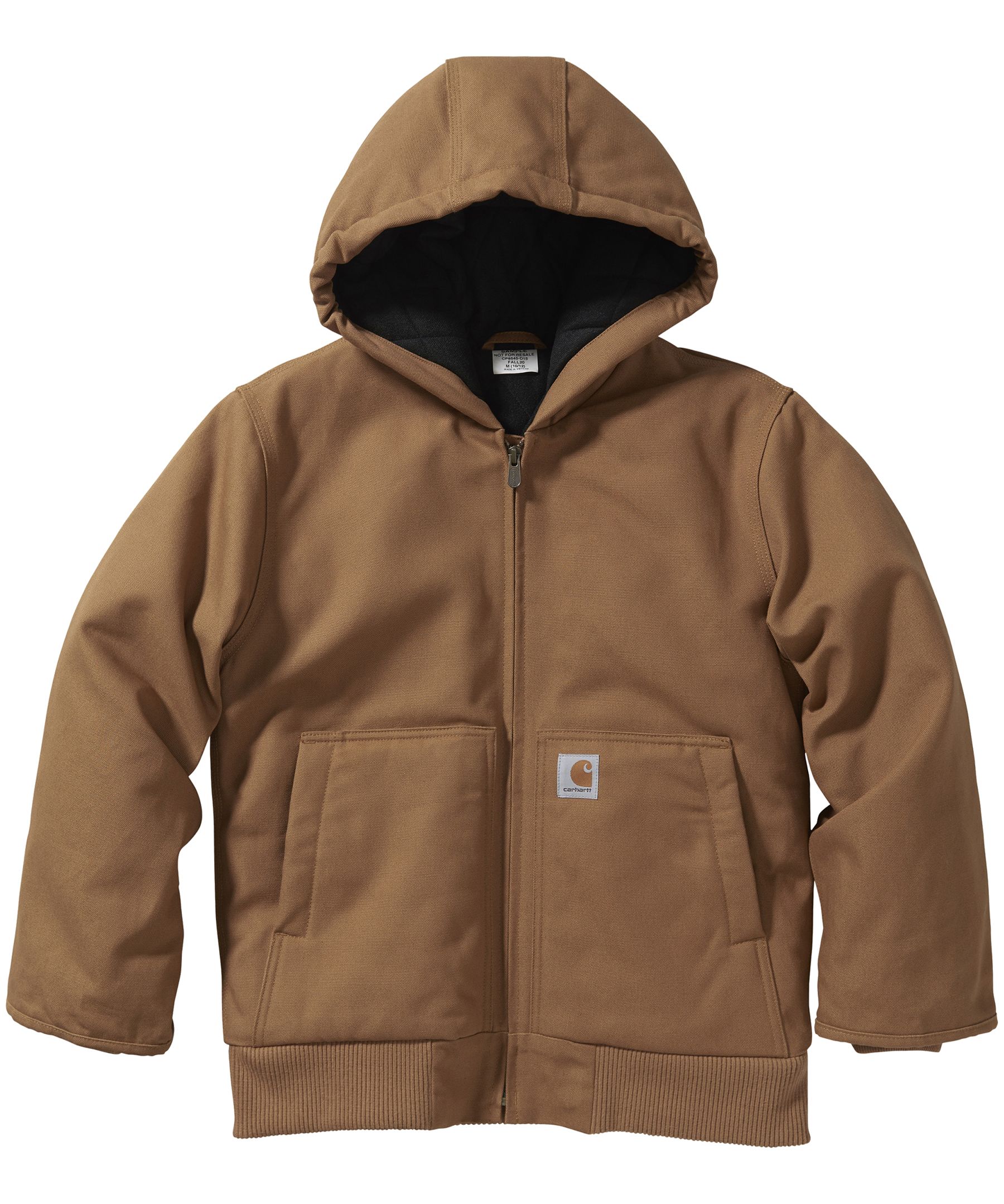 Carhartt Kids' Unisex Canvas Insulated Hooded Jacket | Mark's