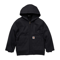 Carhartt Kids' Unisex Canvas Insulated Hooded Jacket