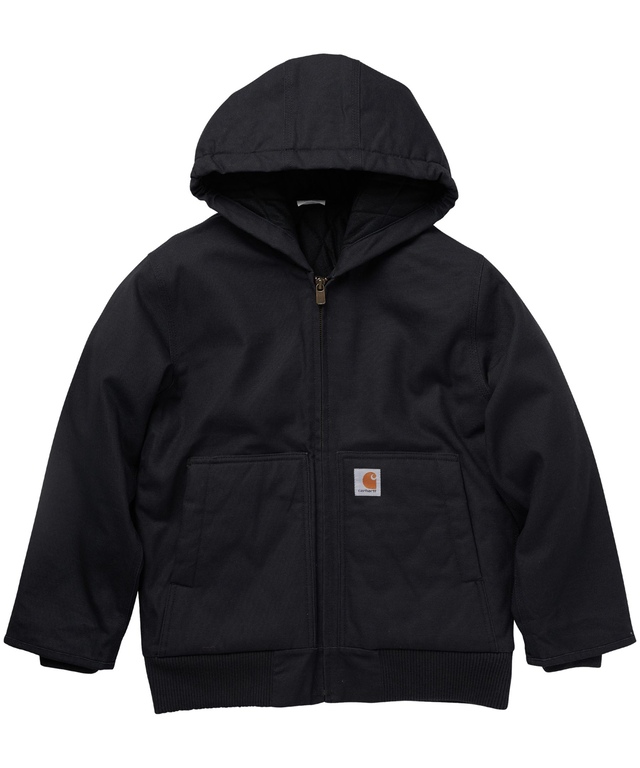 Veste à capuche isolée en toile pour garçons, 7 à 16 ans, Carhartt