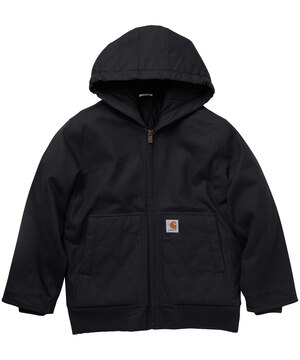 Veste à capuche isolée en toile pour garçons 7 à 16 ans Carhartt