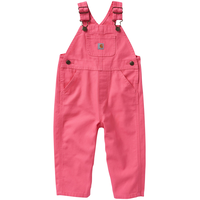 Salopette coupe ample en toile pour fillettes, Carhartt Front_Flat