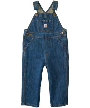 Carhartt Boys' 0-24 Months Canvas Loose Fit Bib Overalls