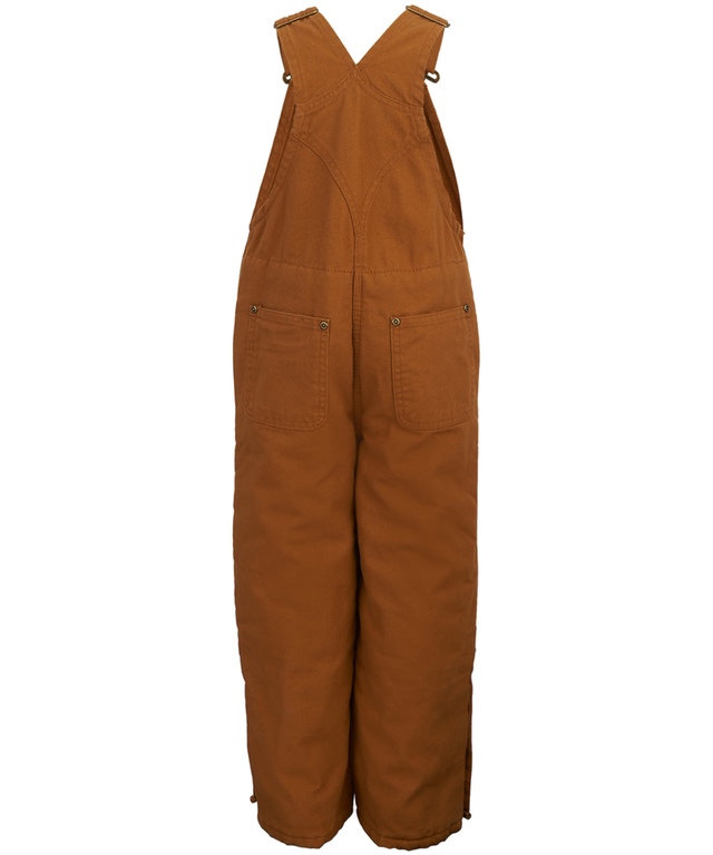 Carhartt Kids' Unisex Canvas Insulated Loose Fit Bib Overalls Marks