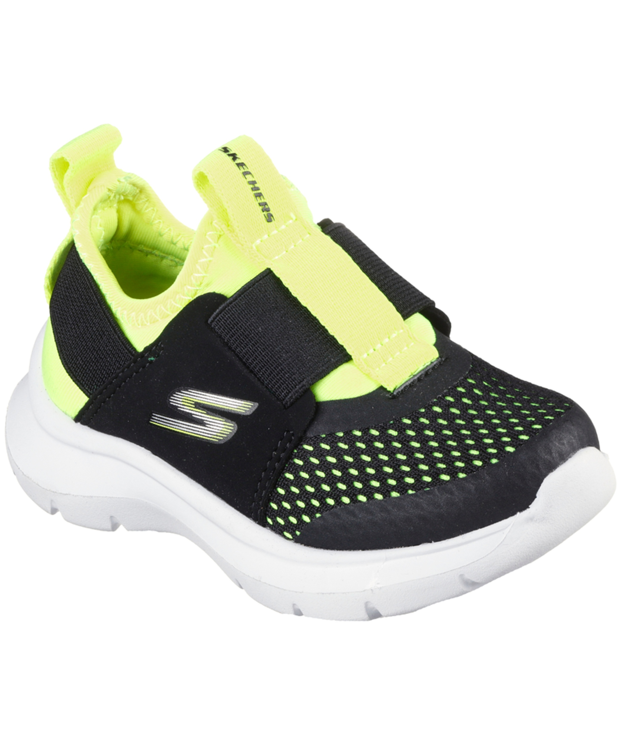 Chaussures de sport à enfiler coussinées et lègères à blocs de couleur pour toutpetits