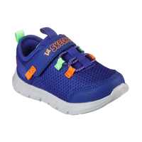 Skechers Boys' Toddler Lightweight Comfy Flex Ruzo GS Sneakers Front_Three_Fourths_Angled_Right