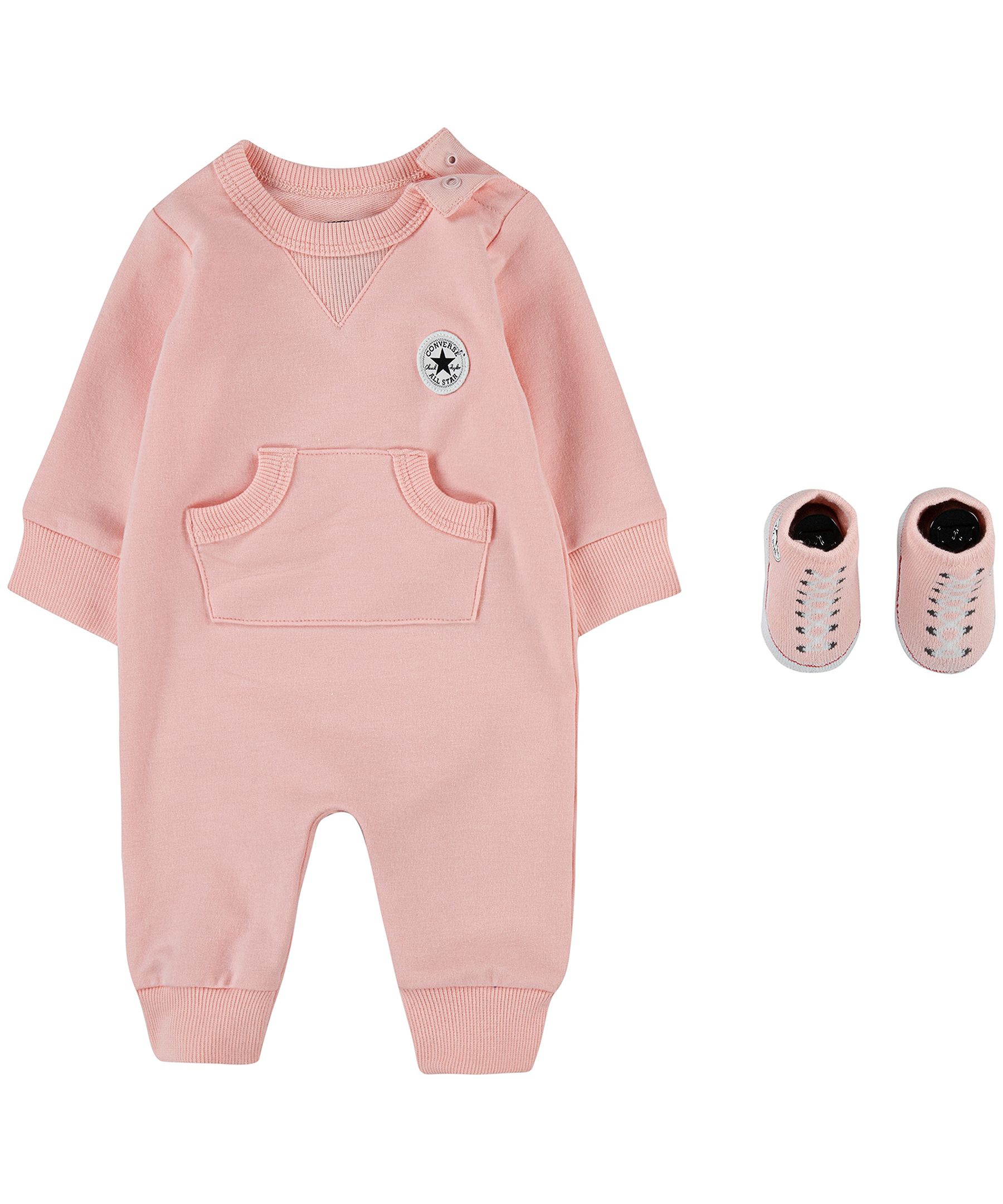 Converse Baby Coverall with Sock Bootie Set | Marks