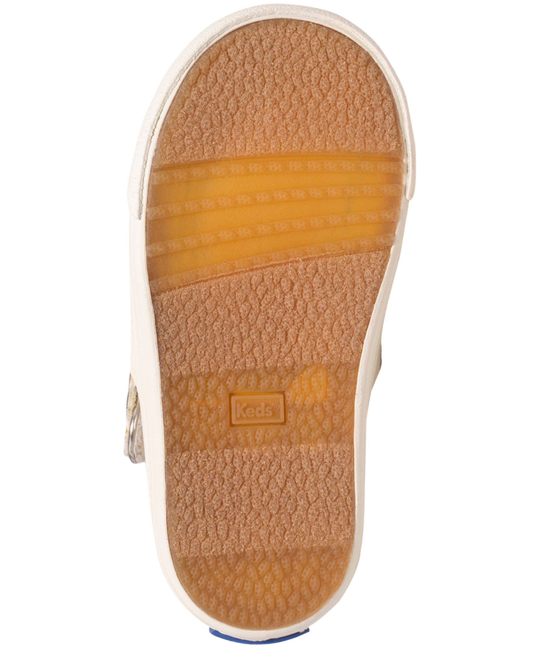 Keds Girls' Toddler Daphne Velcro Strap Leather Shoes