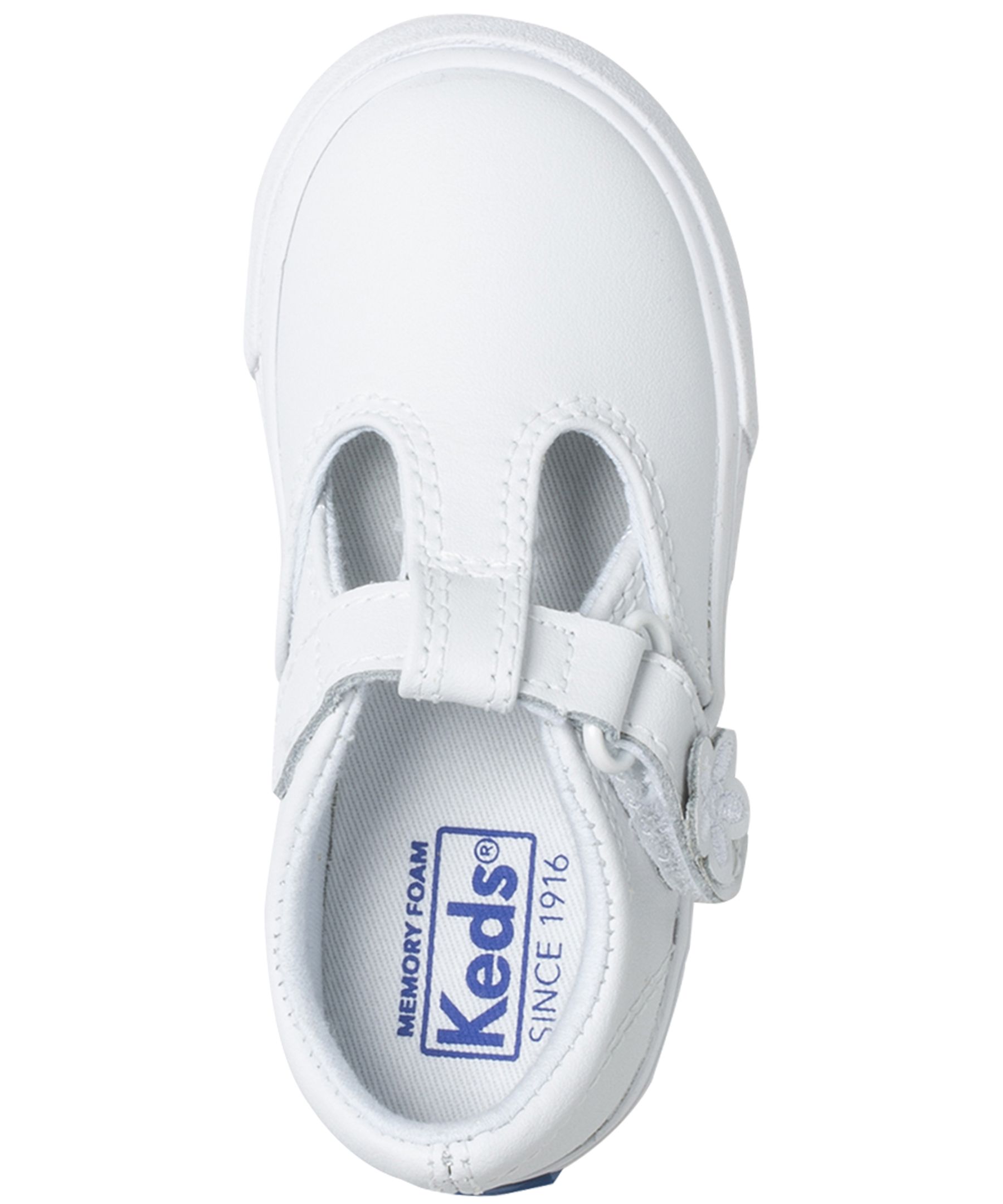 Girls' Toddler Daphne Velcro Strap Leather Shoes