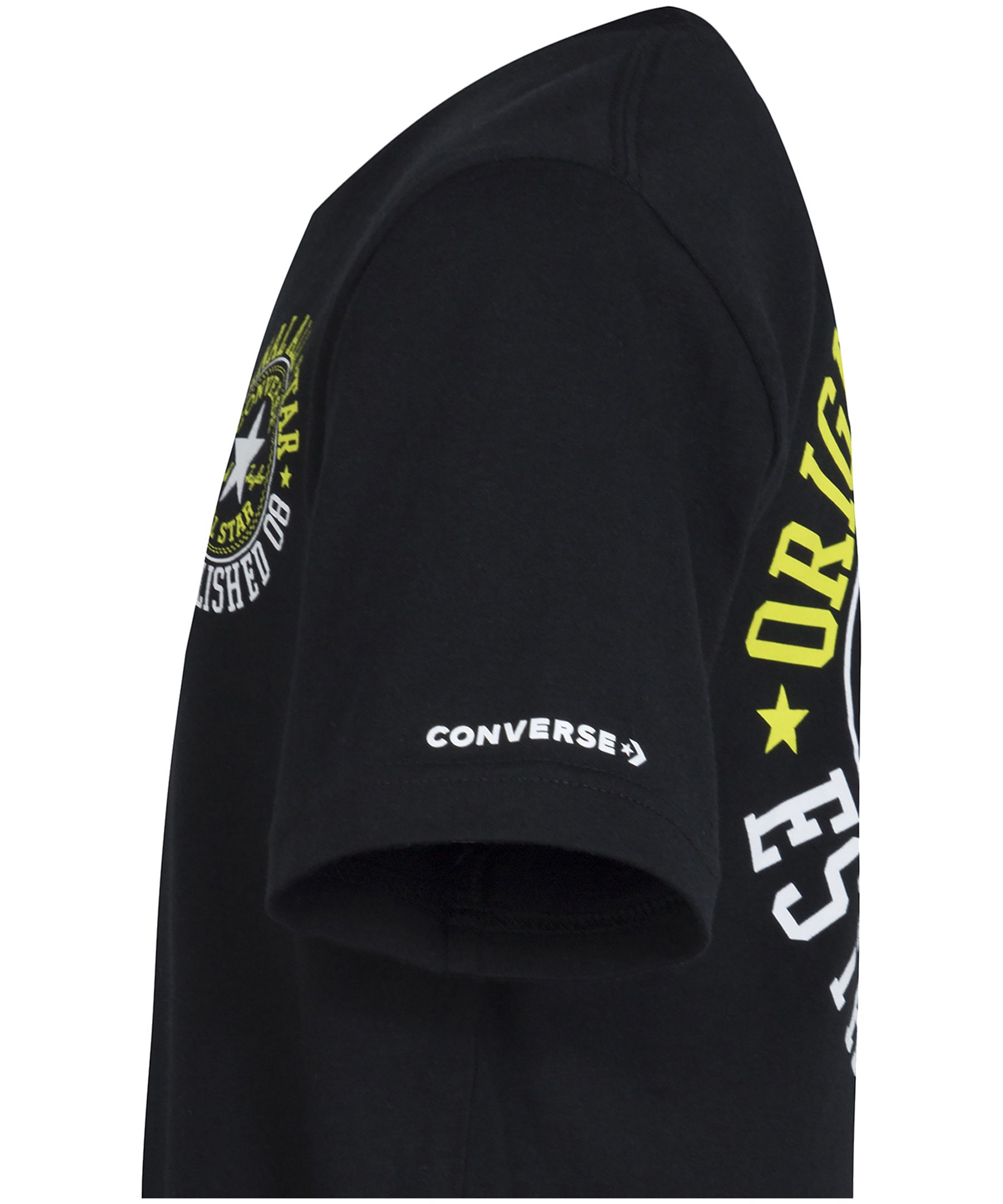 Converse Boys 7-16 Years Core Chuck Patch Crew Neck Short Sleeve T