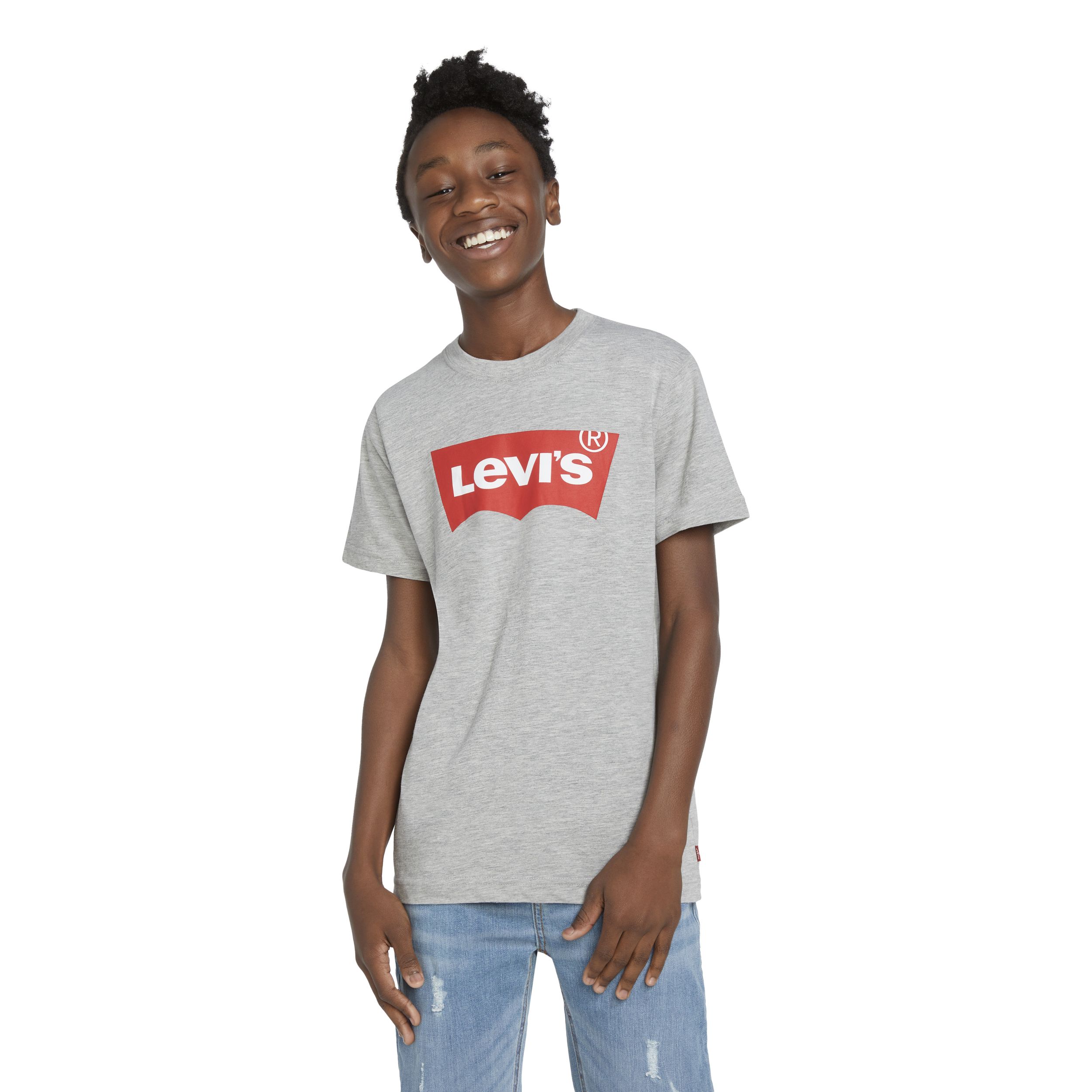 T-shirt à manches courtes avec graphique d'ailes de chauve-souris pour garçons, Levi's