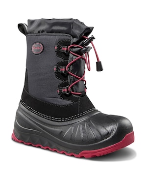 WindRiver Youth Golden IceFX Winter Boots - Black/Pink
