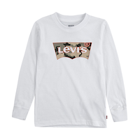 Levi's Boys' 7-16 Years Batwing Crewneck Long Sleeve T Shirt Front_Flat
