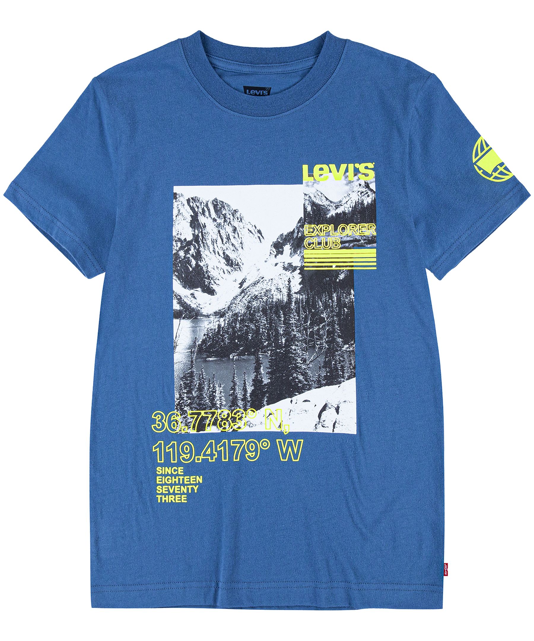 Levi's Boys' 7-16 Years Explorer Crewneck Graphic T Shirt