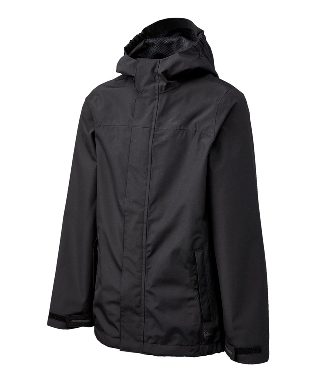 Veste imperméable unisexe avec HD3 pour jeunes, WindRiver, 2 couches