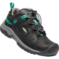 "Keen Kids' Unisex Targhee Mid-Cut Waterproof Hiking Boots" Front_Three_Fourths_Angled_Right
