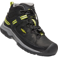 "Bottes de randonnée imperméables mi-hautes unisexes Targhee pour enfants, KEEN Kids" Front_Three_Fourths_Angled_Right