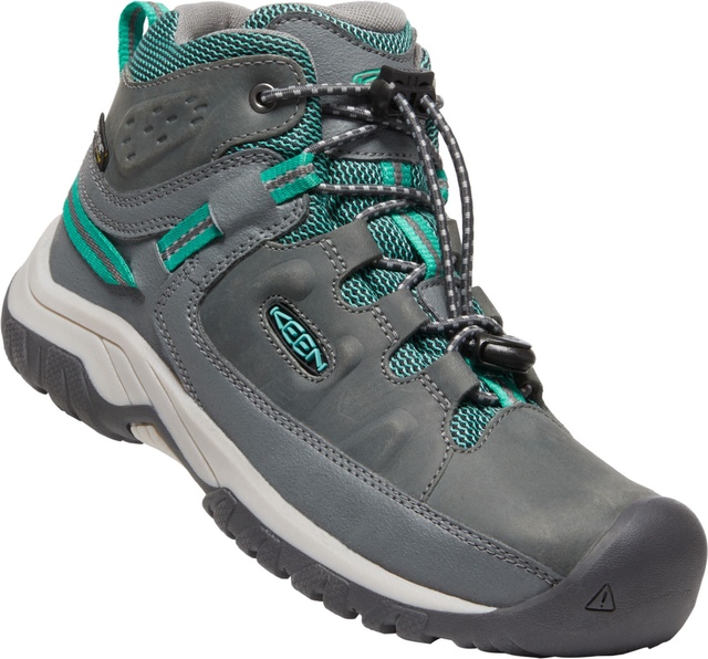 KEEN Kids' Pre-School Targhee Mid Hiking Boots, Waterproof