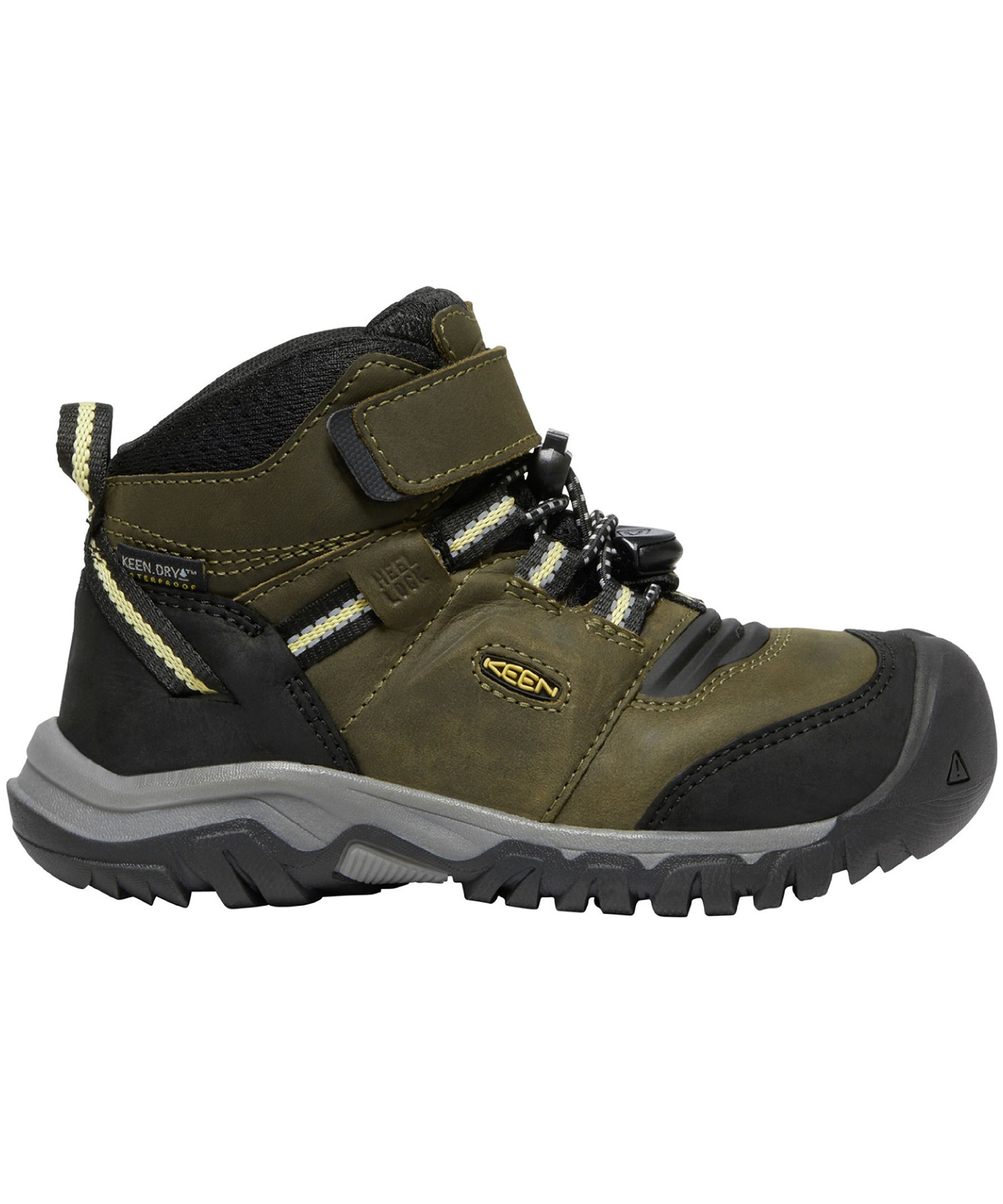 "Bottes de randonnée imperméables mi-hautes unisexes Ridge Flex pour enfants, KEEN Kids (TP/PS)"