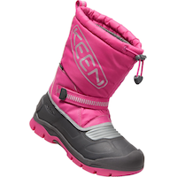 Keen Kids' Pre-School Snow Troll Waterproof Insulated Lightweight Winter Boots Front_Three_Fourths_Angled_Right