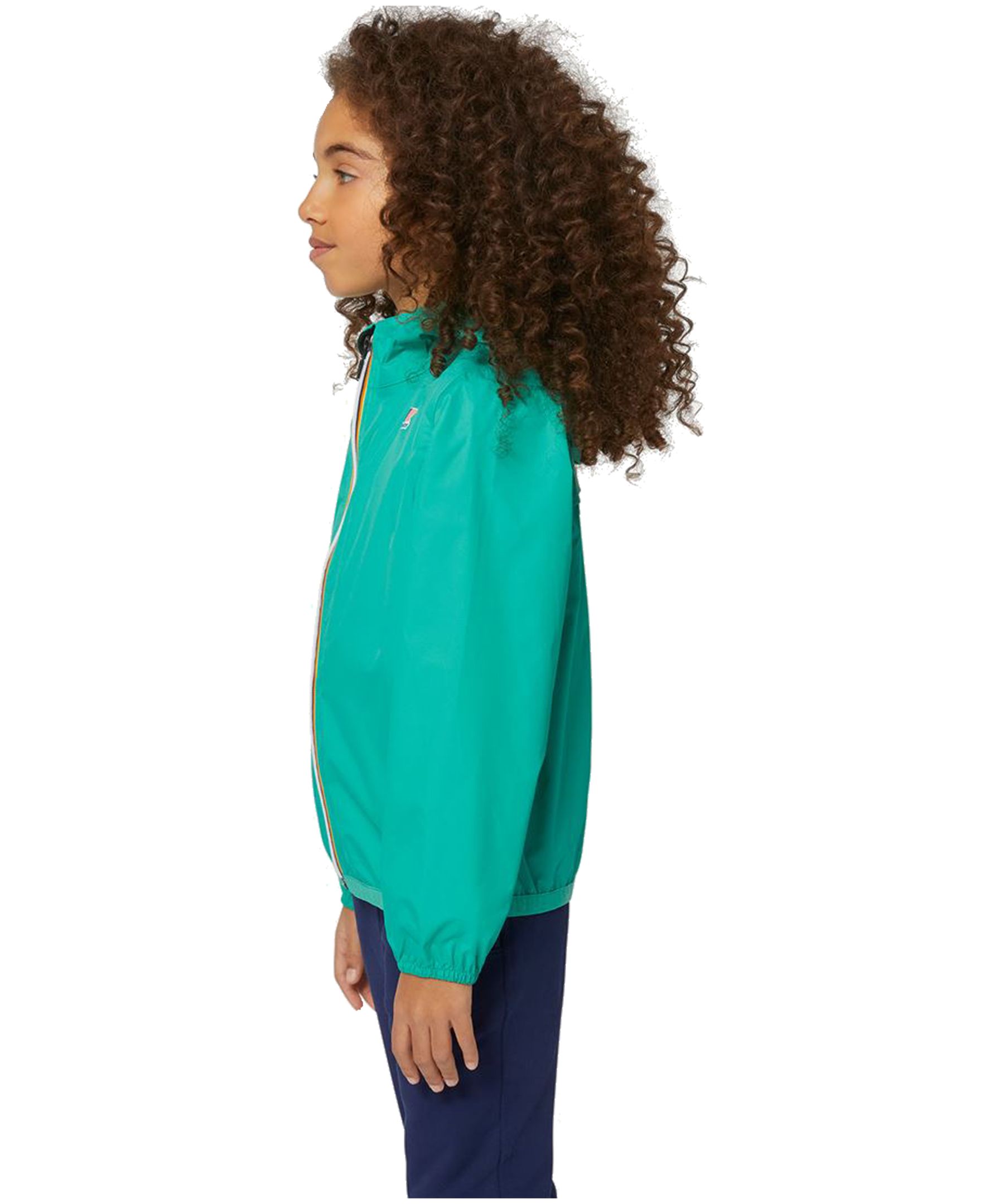 KWAY Kids' Unisex Le Vrai 3.0 Claude Water Resistant Rain Jacket