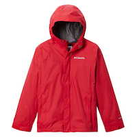 Columbia Kids' Unisex Watertight Omni-Tech Lightweight Waterproof Jacket Front_Flat