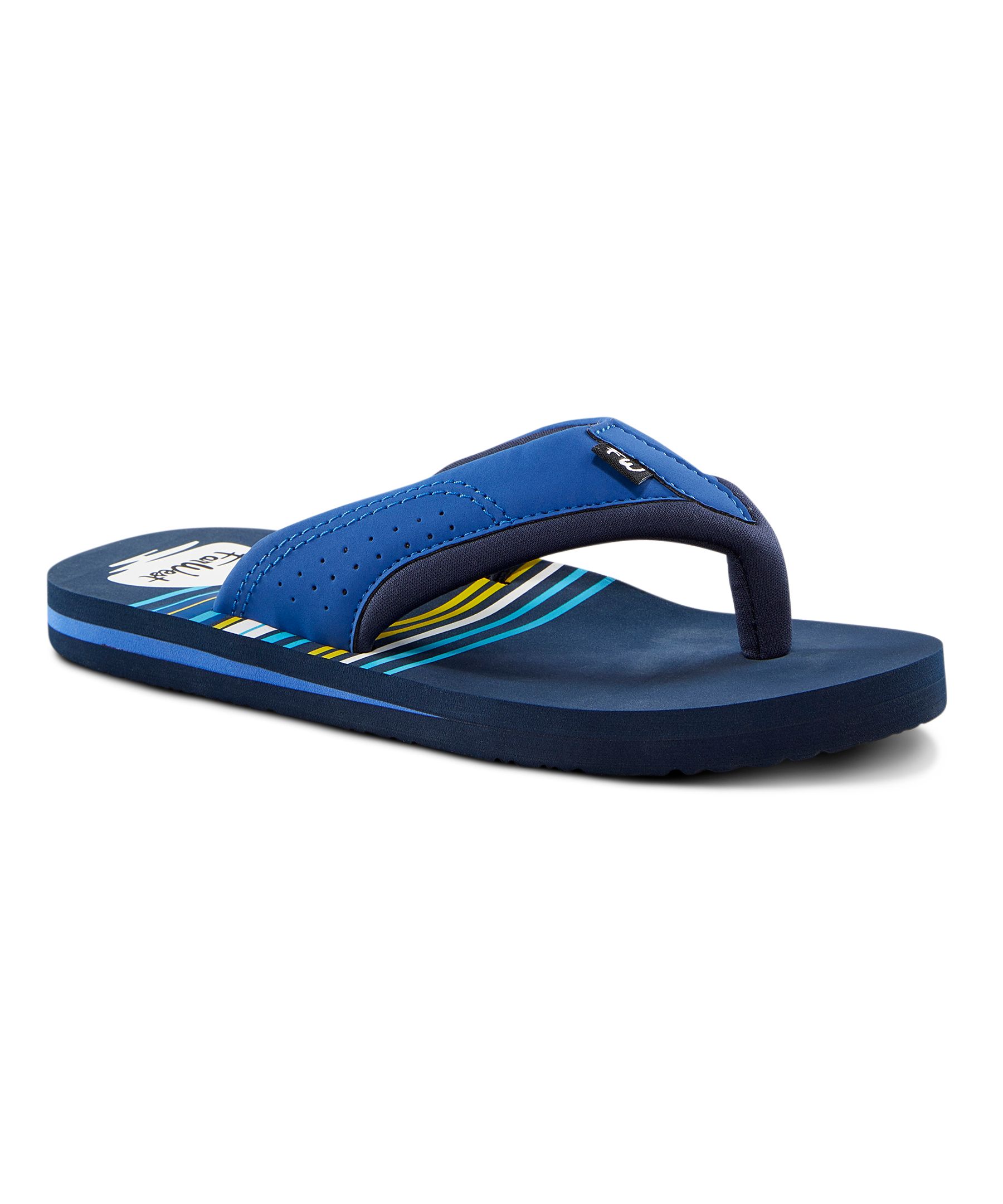 Youth Unisex Summerland Flip Flop Sandals - Navy/Blue | Marks