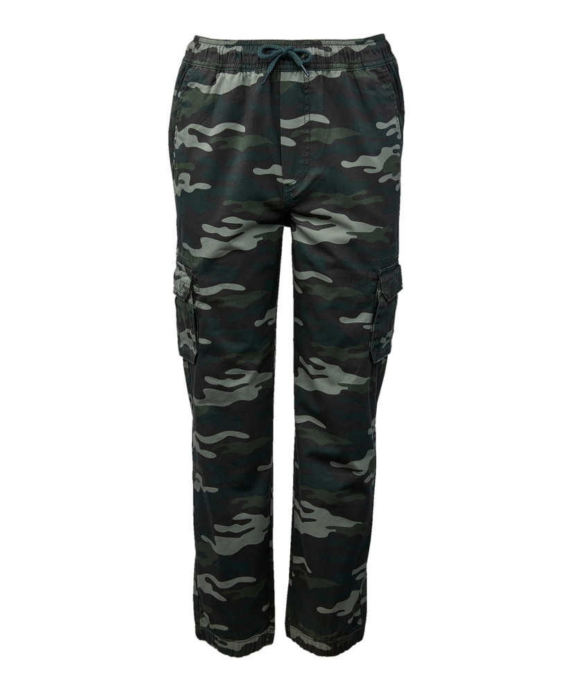 Var green military Camouflage cargo trousers - Buy Online | Terranova